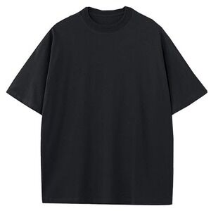 BLU ROCK MEN'S OVERSIZED COTTON CREW NECK SHORT SLEEVE TEE - SIZE: XL